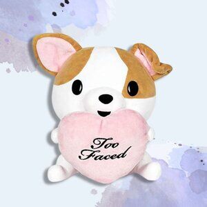 Too Faced Clover Stuffed Plush Puppy Toy LIMITED EDITION